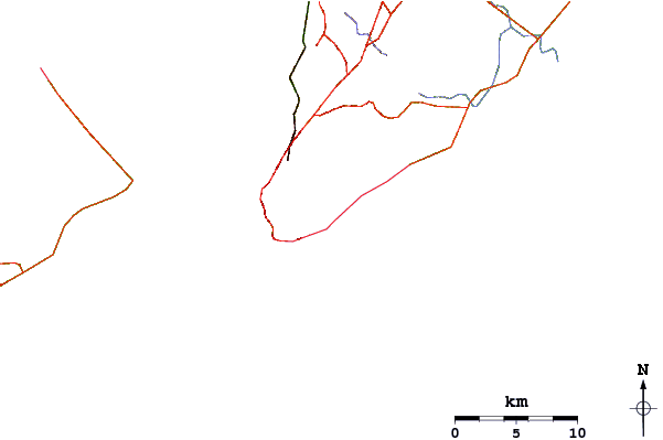 Routes et rivières à proximité Psiu