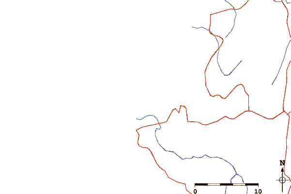 Routes et rivières à proximité Puertecillo