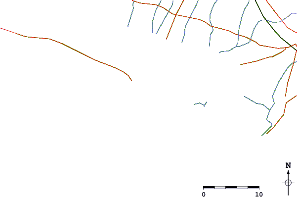 Routes et rivières à proximité Puerto Arista