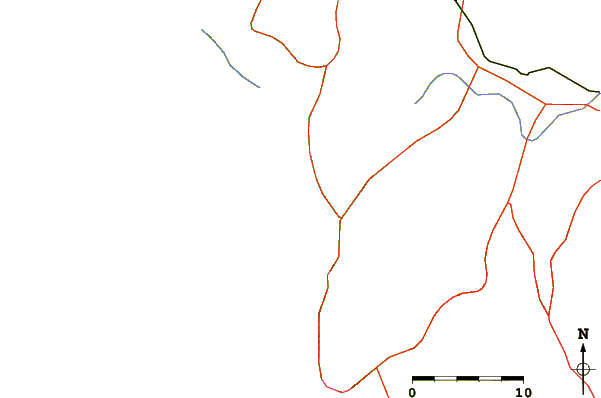 Routes et rivières à proximité Puerto Caballas