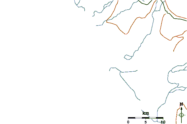 Routes et rivières à proximité Puerto Madero