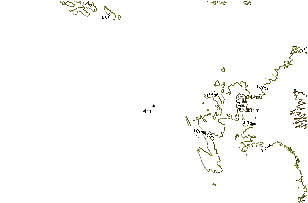 Littoral autour Puerto Sandino