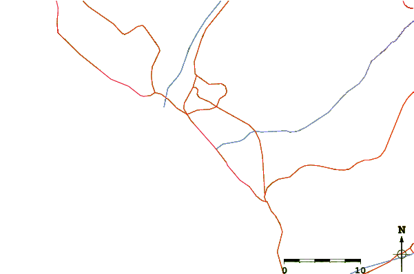 Routes et rivières à proximité Pulpos