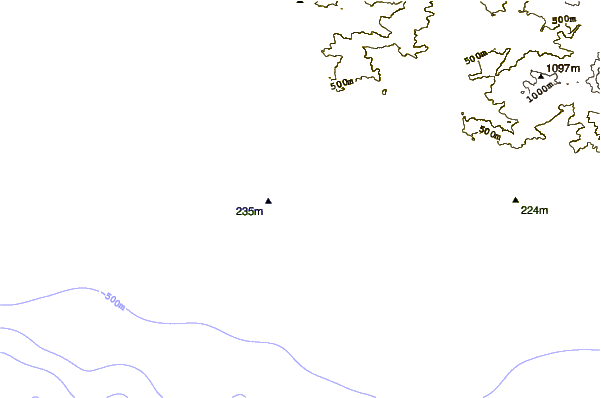 Littoral autour Punta Encomienda