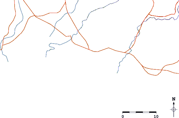 Routes et rivières à proximité Punta Encomienda