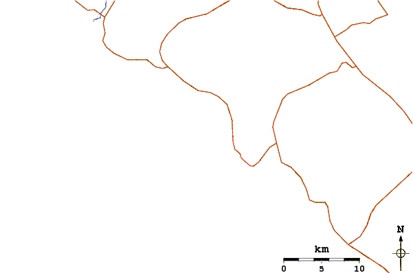 Routes et rivières à proximité Punta Manzanillo
