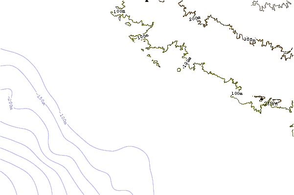 Littoral autour Punta Marquez