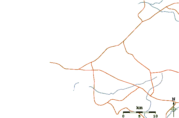 Routes et rivières à proximité Punta Murcielago