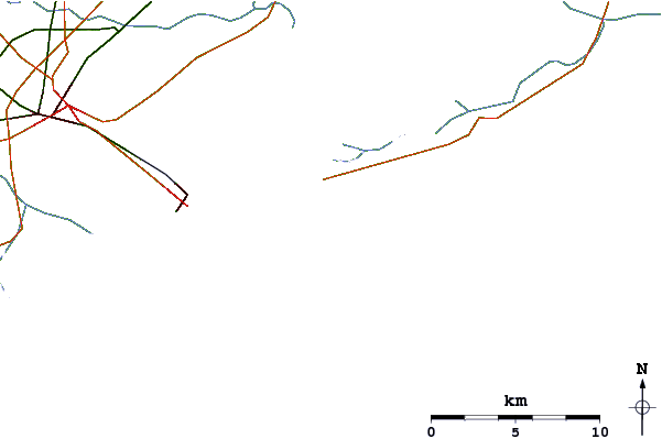 Routes et rivières à proximité Punta Sabbioni