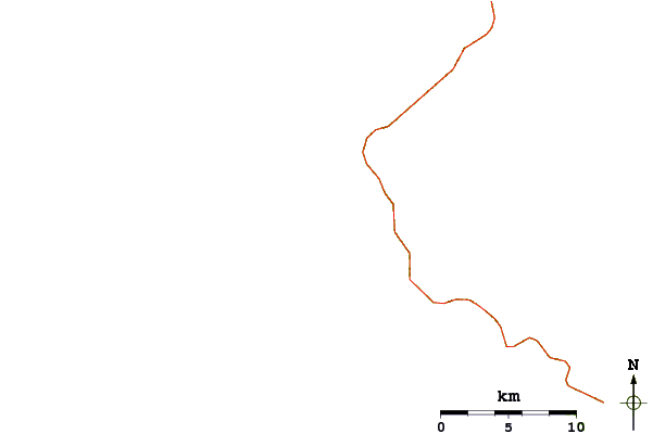 Routes et rivières à proximité Punta San Antonio