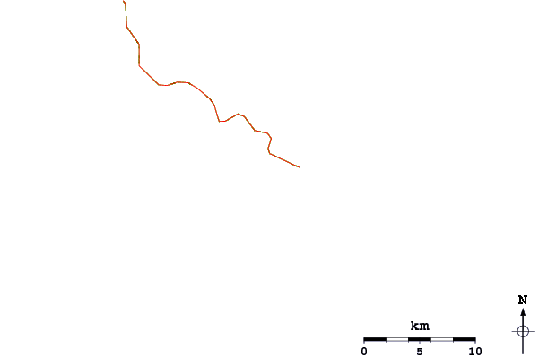 Routes et rivières à proximité Punta San Carlos