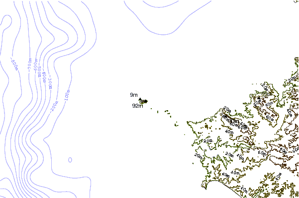 Littoral autour Punta la Viejita