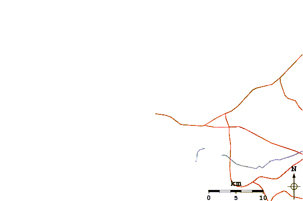 Routes et rivières à proximité Punta la Viejita
