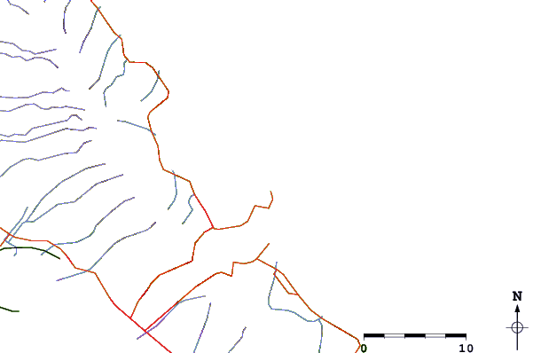 Routes et rivières à proximité Pyramid Rock
