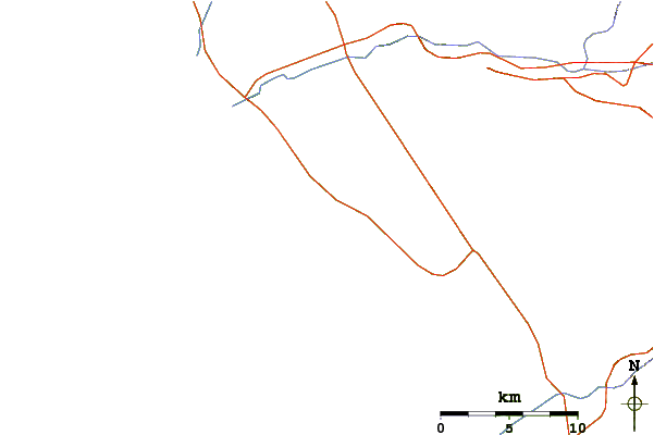 Routes et rivières à proximité Quatro Casas