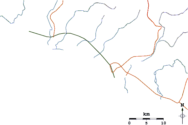 Routes et rivières à proximité Quepos