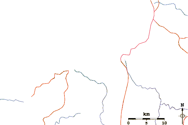 Routes et rivières à proximité Quimixto