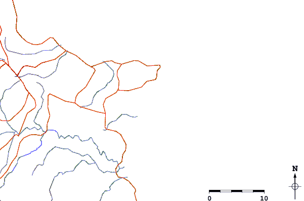 Routes et rivières à proximité Raiven