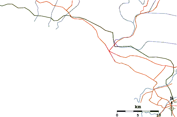 Routes et rivières à proximité Rangiora Street