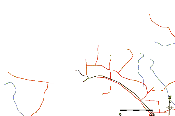 Routes et rivières à proximité Rapid Creek - Bar