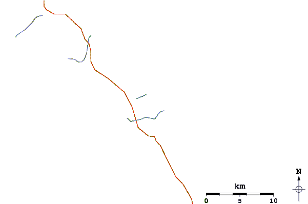 Routes et rivières à proximité Rarawa Beach