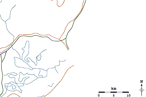 Routes et rivières à proximité Ravena