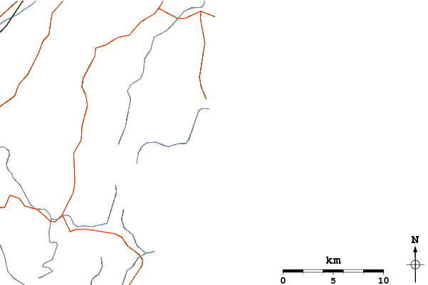 Routes et rivières à proximité Red Island