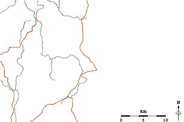 Routes et rivières à proximité Redbill Beach
