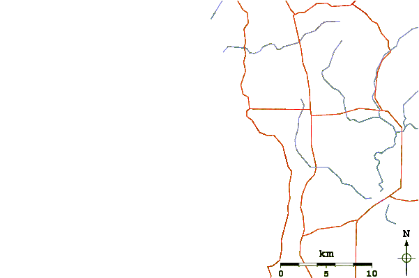 Routes et rivières à proximité Redgate
