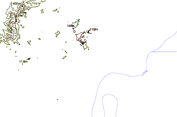 Littoral autour Redhead