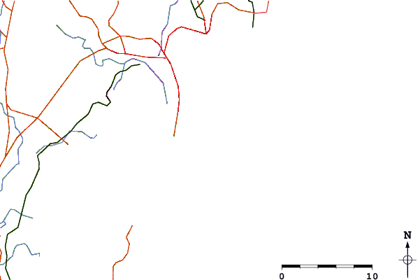 Routes et rivières à proximité Redhead