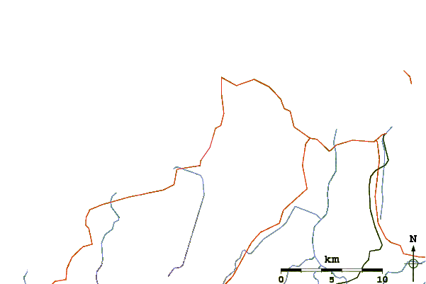 Routes et rivières à proximité Reef Majore