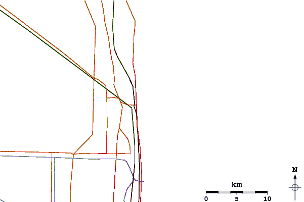 Routes et rivières à proximité Reef Road
