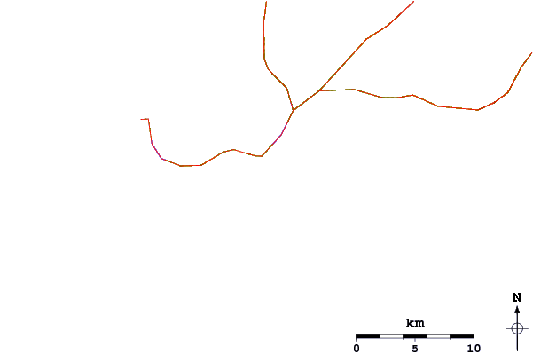 Routes et rivières à proximité Rhino Head
