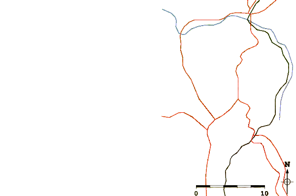 Routes et rivières à proximité Ribeira D'ilhas