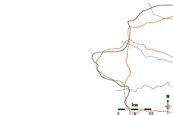 Routes et rivières à proximité Rincon (Indicators)