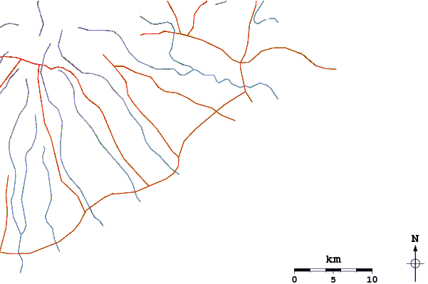 Routes et rivières à proximité Rinconsito