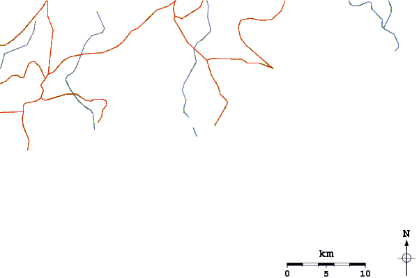 Routes et rivières à proximité Rio Coyula