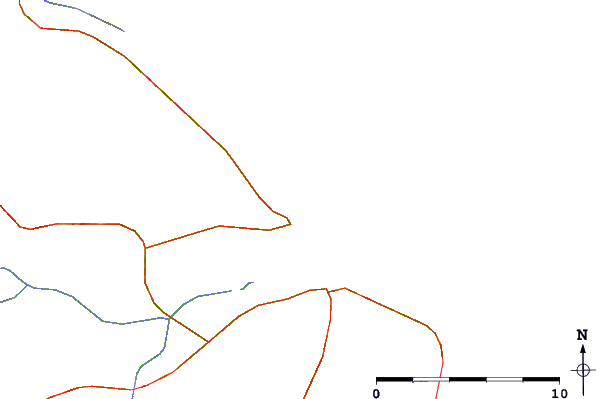Routes et rivières à proximité Río Grande
