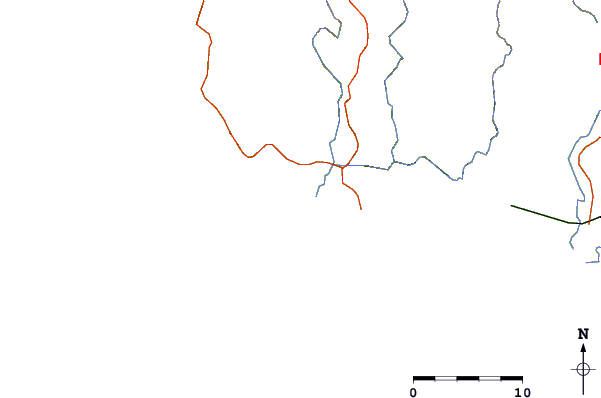 Routes et rivières à proximité Rio Tulin