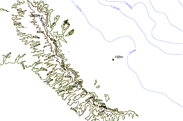 Littoral autour Ripps Reef