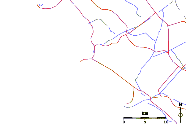 Routes et rivières à proximité Rivoli Bay