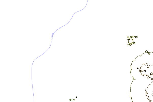 Littoral autour Rocky Lefts