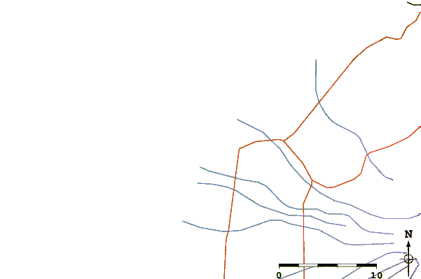 Routes et rivières à proximité Rocky Rights