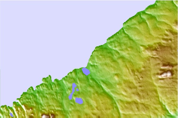Spots de surf près de Rubh A Bhiogar (Lewis)