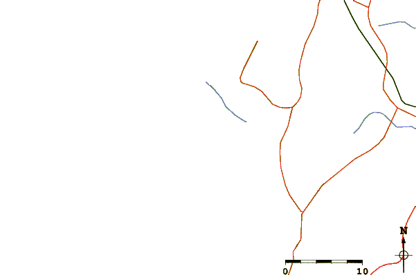 Routes et rivières à proximité Sacasemita