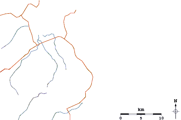 Routes et rivières à proximité Sailors Grave