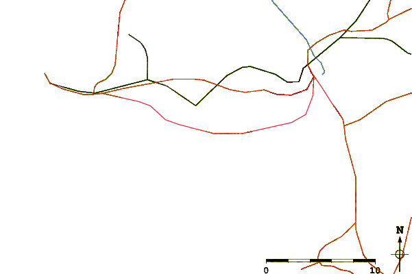 Routes et rivières à proximité Ste Marguerite