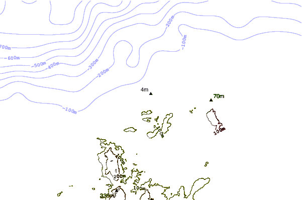Littoral autour Salgar