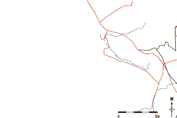 Routes et rivières à proximité Sand spit